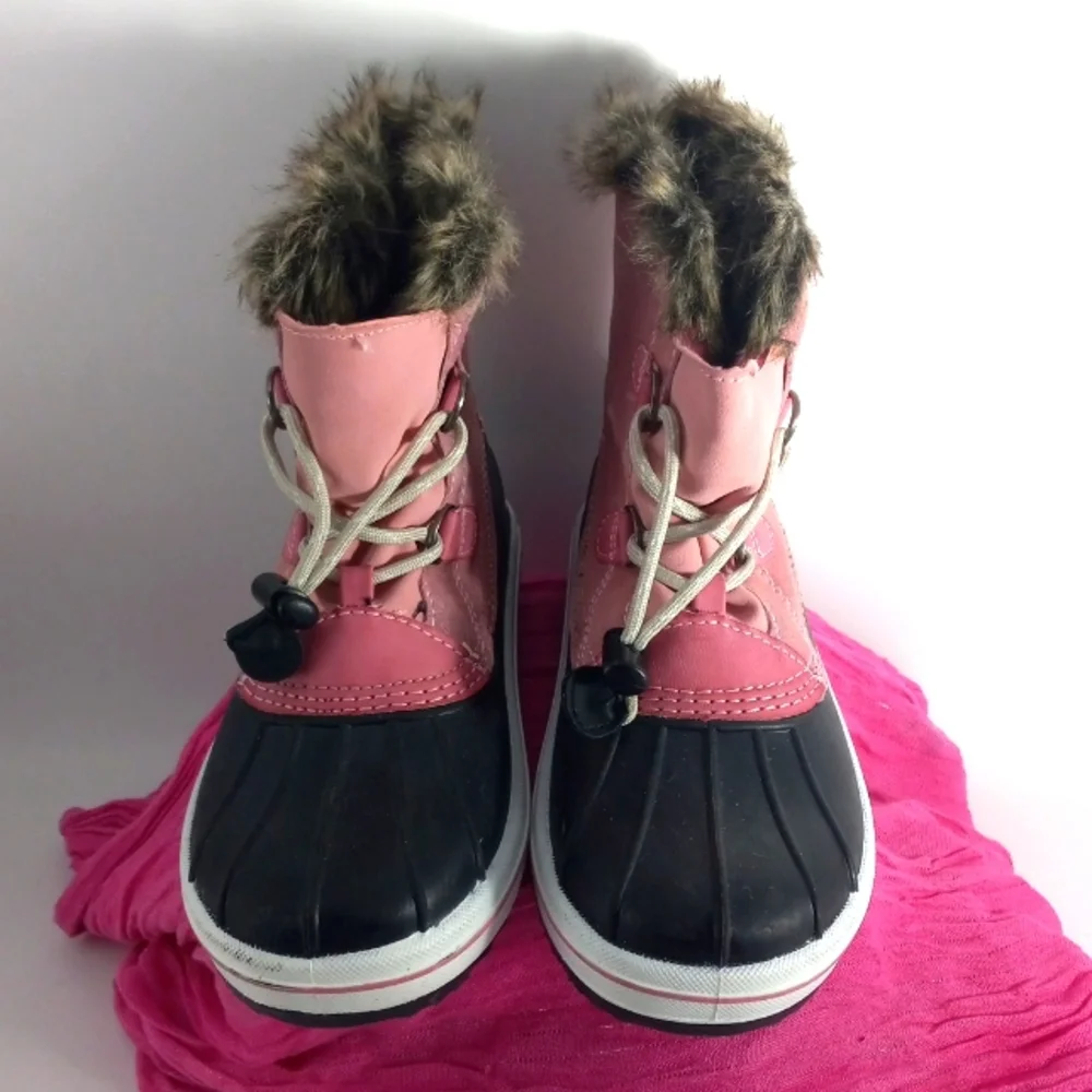 PINK GIRLS WINTER BOOTS